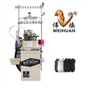 Weihuan (WH) Computeried đơn xi lanh đồng bằng hai màu đàn hồi bít tất dệt kim máy tàu vớ (3D thuyền vớ) Wh-6f-R
